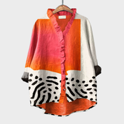 Elegant Breathable Summer Blouse