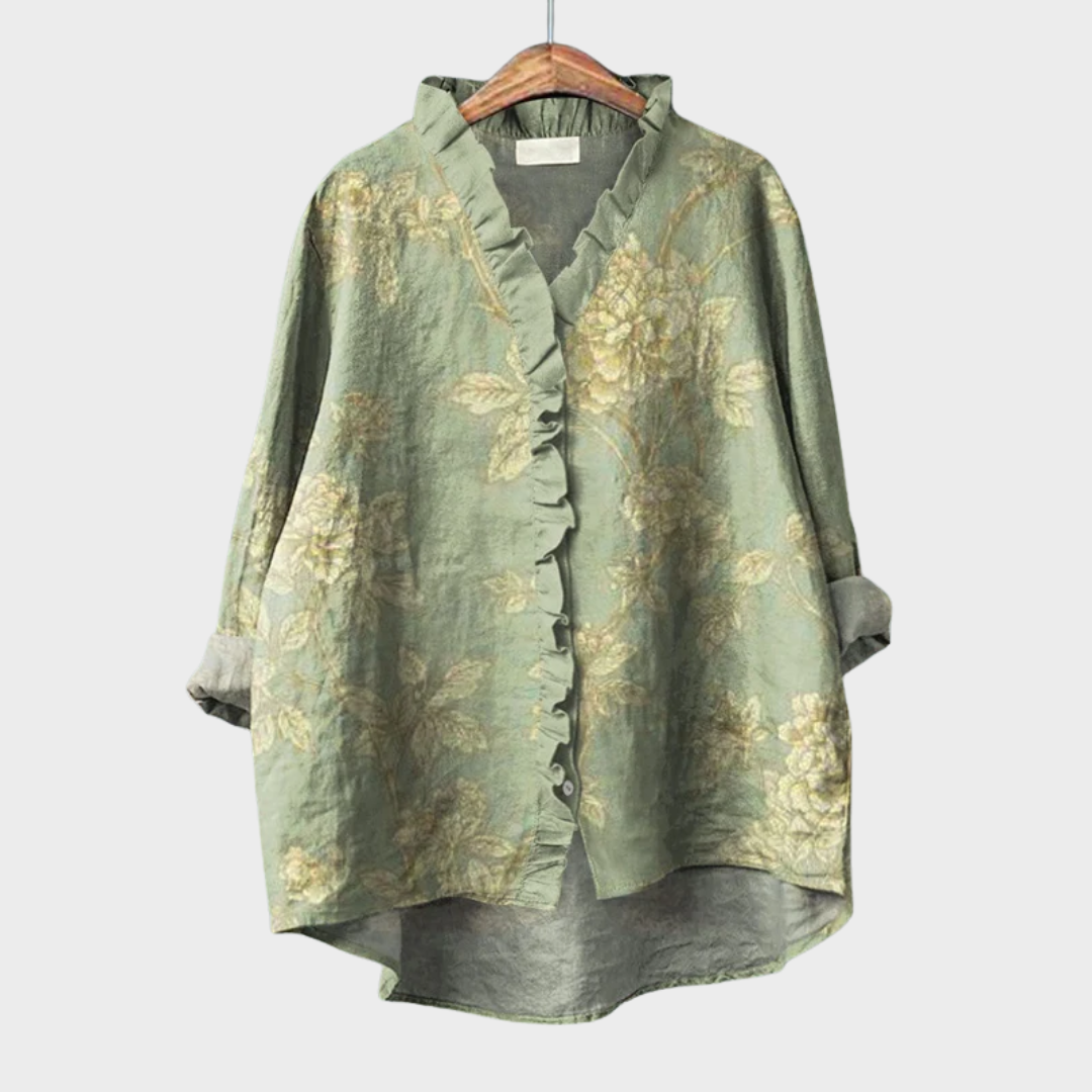 Elegant Breathable Summer Blouse