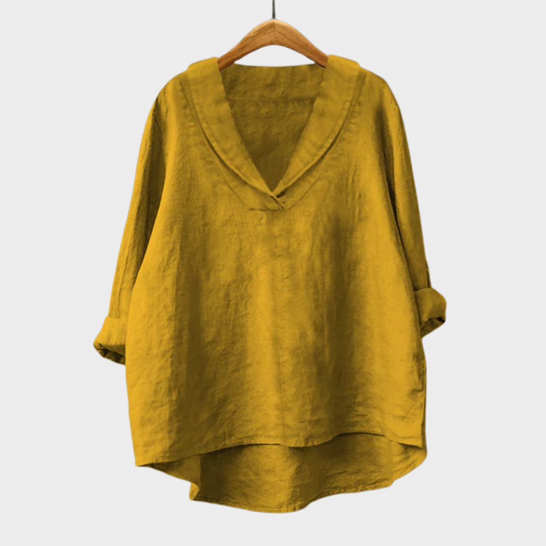 Elegant Breathable Summer Blouse