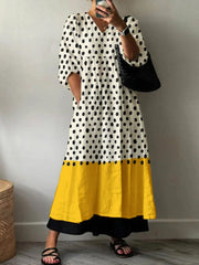 Anna | Elegant Printed Dress