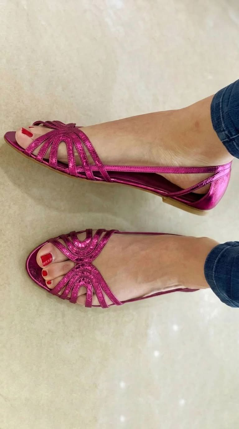 Eleonora | Golden Summer Glow Sandals