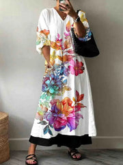 Sofia | Elegant Printed Dress