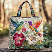 Hummingbird Quilted Backpack