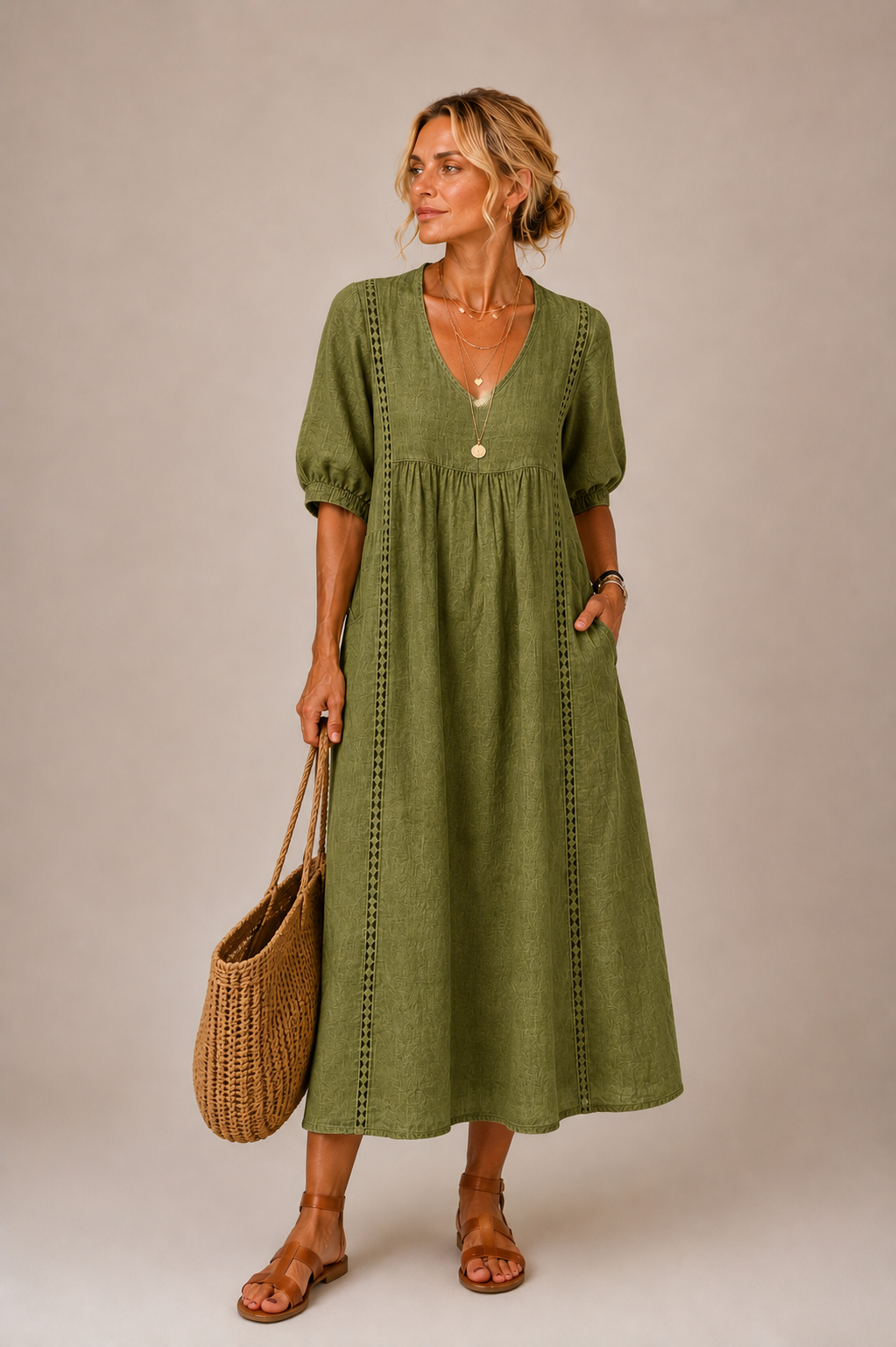 Madelon - Soft Midi Dress