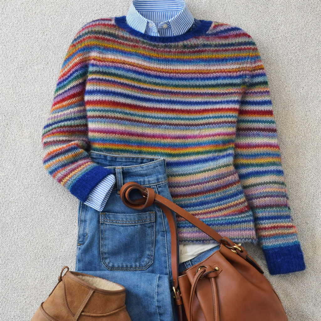 Megan - Heritage Nordic Knit Sweater