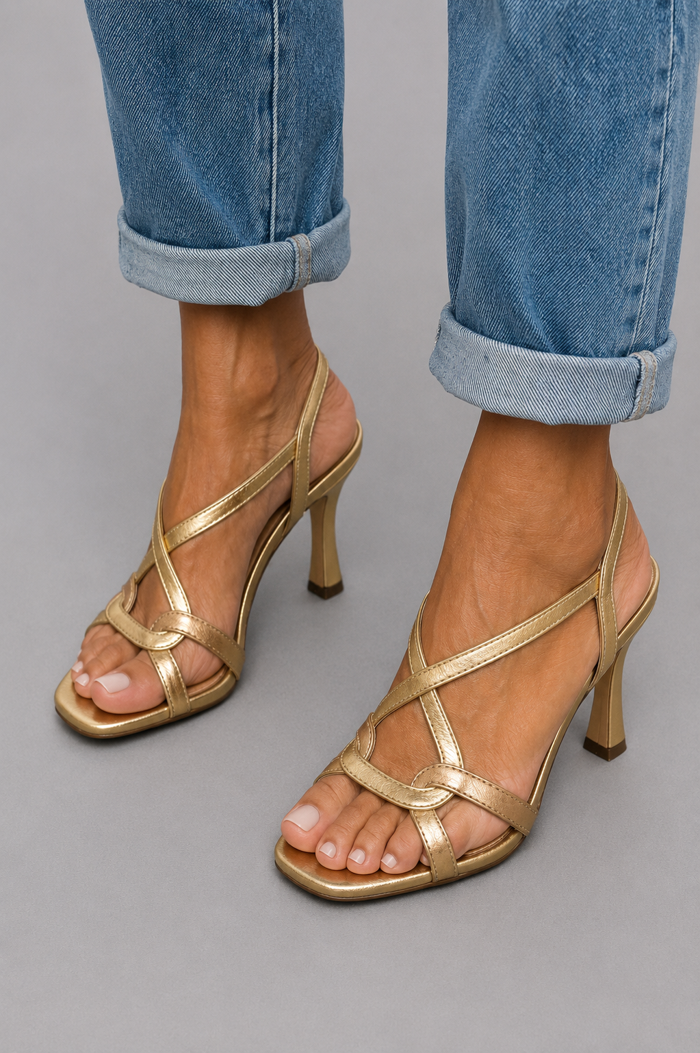 Elisabetta | Golden Summer Charm Sandals