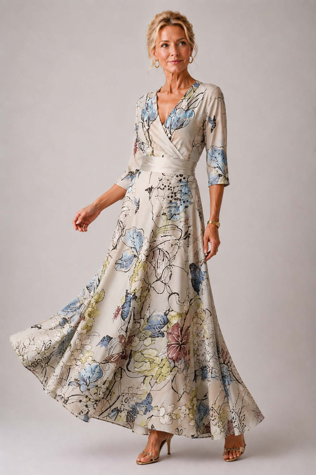 Ysa - Chic Dress with Floral Print