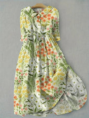 Florine | Fresh Spring Floral Dress