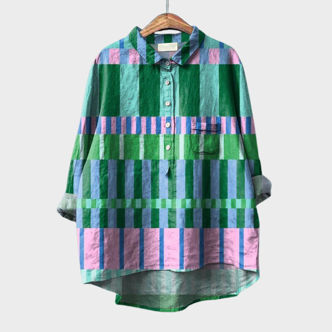 Elegant Breathable Summer Blouse