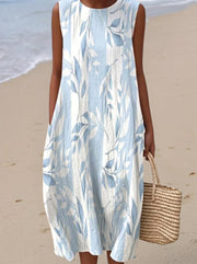 Saga | Casual Summer Midi Dress