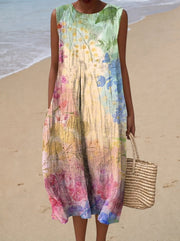Lucienne | Casual Day Midi Dress