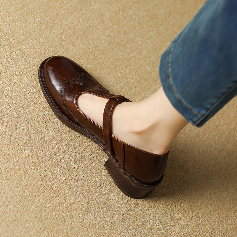 Emma | Classic Women's Strap Shoes
