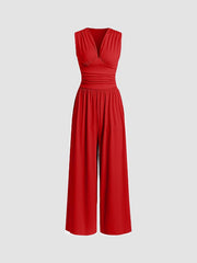 Coly – Chic Sleeveless Wide-Leg Jumpsuit