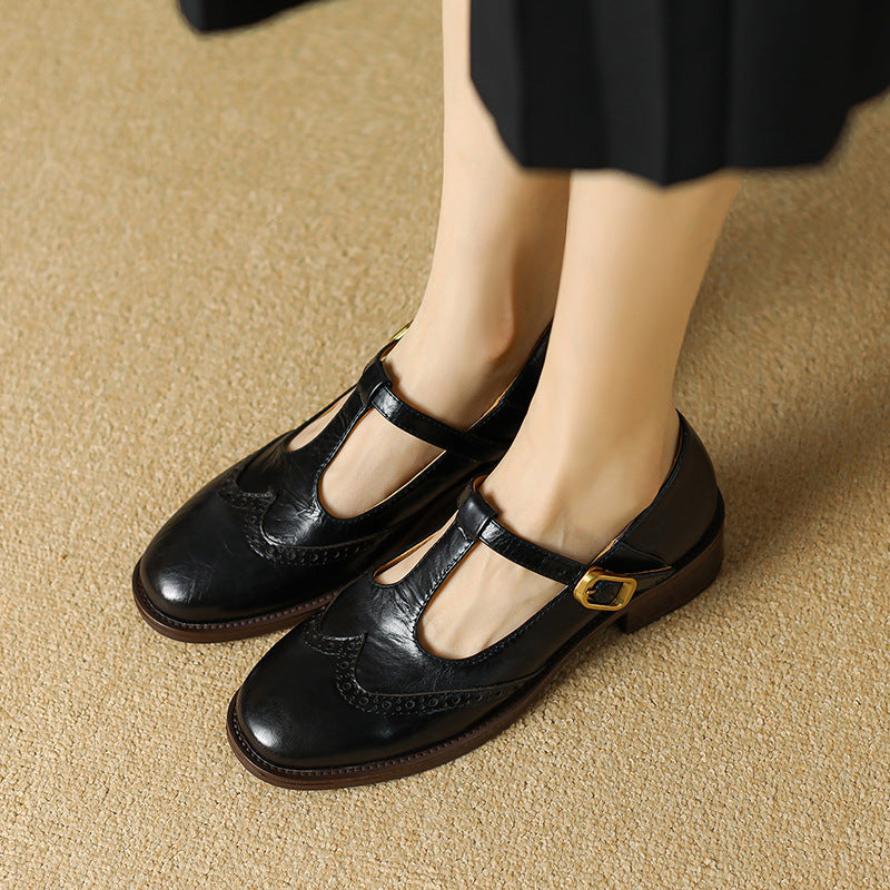 Emma | Classic Women's Strap Shoes