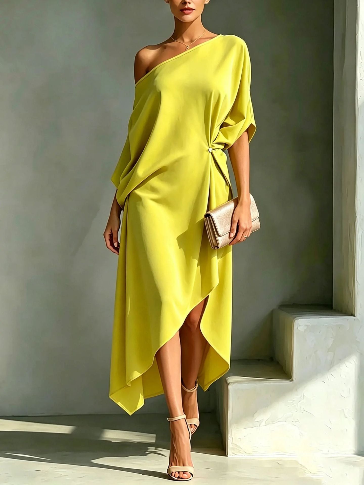 Camila – Elegant Asymmetrical Dress
