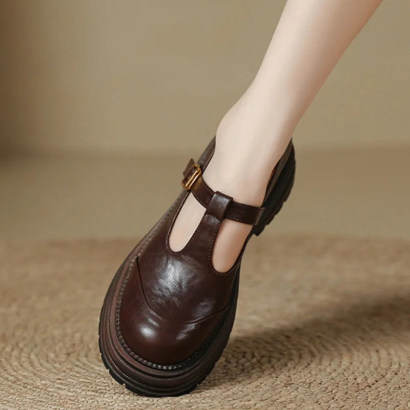 Fleur | Vintage-Inspired T-Bar Shoes