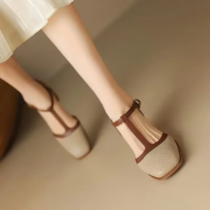Els | Elegant Women's Mid-Heel Shoes