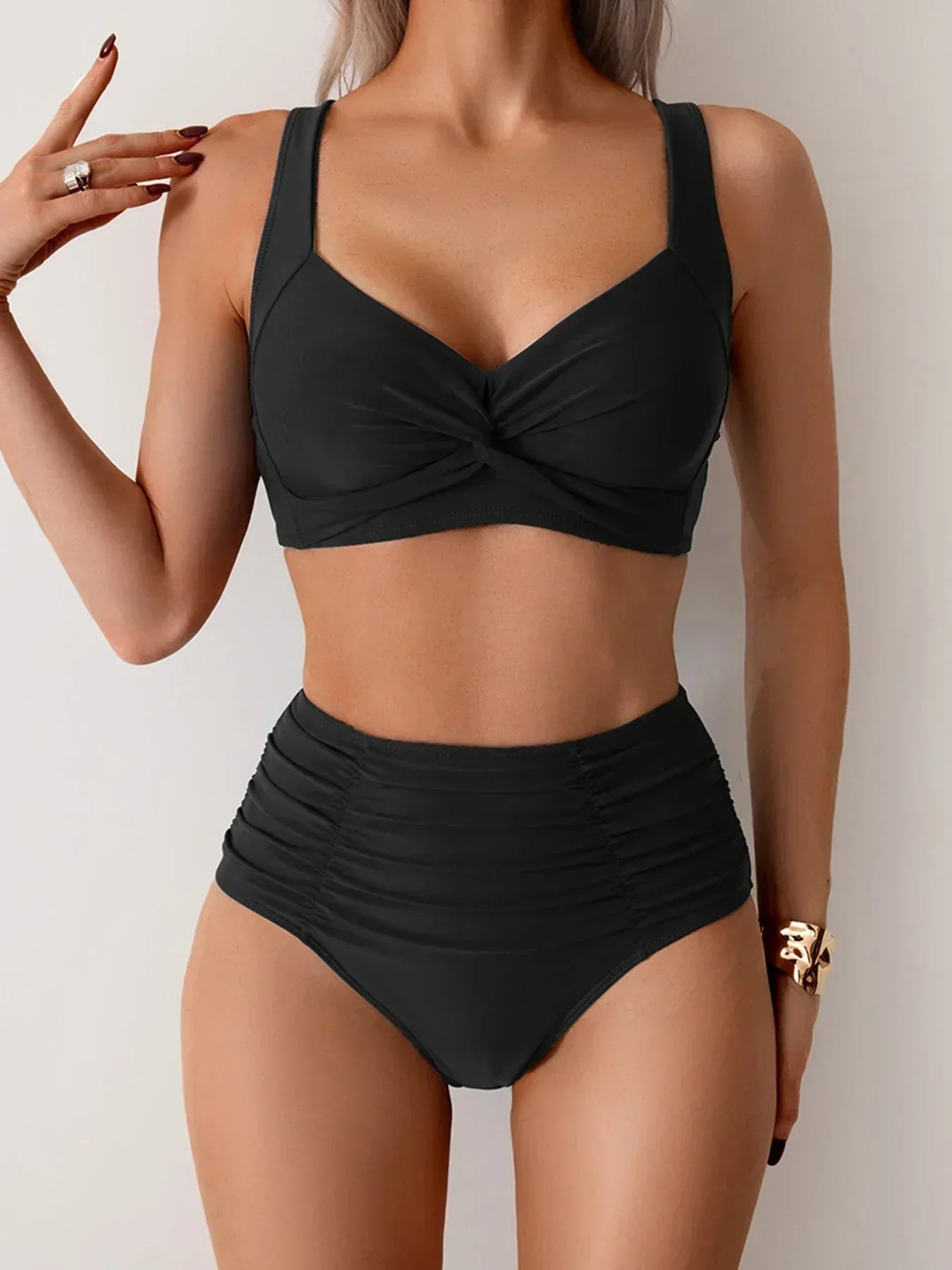 Lola | Summer High-Waisted Bikini Set