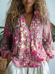 Ethnic Floral Blouse