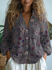 Vintage Minimalist Blouse