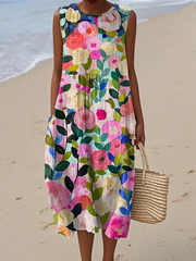 Sigrid | Casual Summer Midi Dress