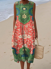 Lena | Casual Summer Midi Dress