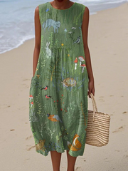 Melissa | Casual Summer Midi Dress