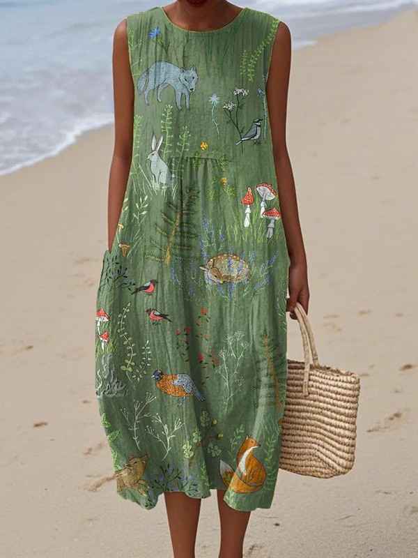 Melissa | Casual Summer Midi Dress