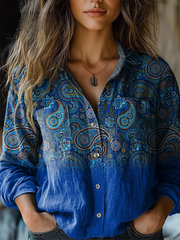 Poppy Flower Blouse