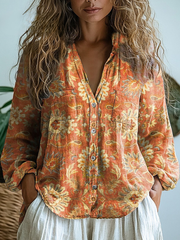 Abstract Lines Blouse