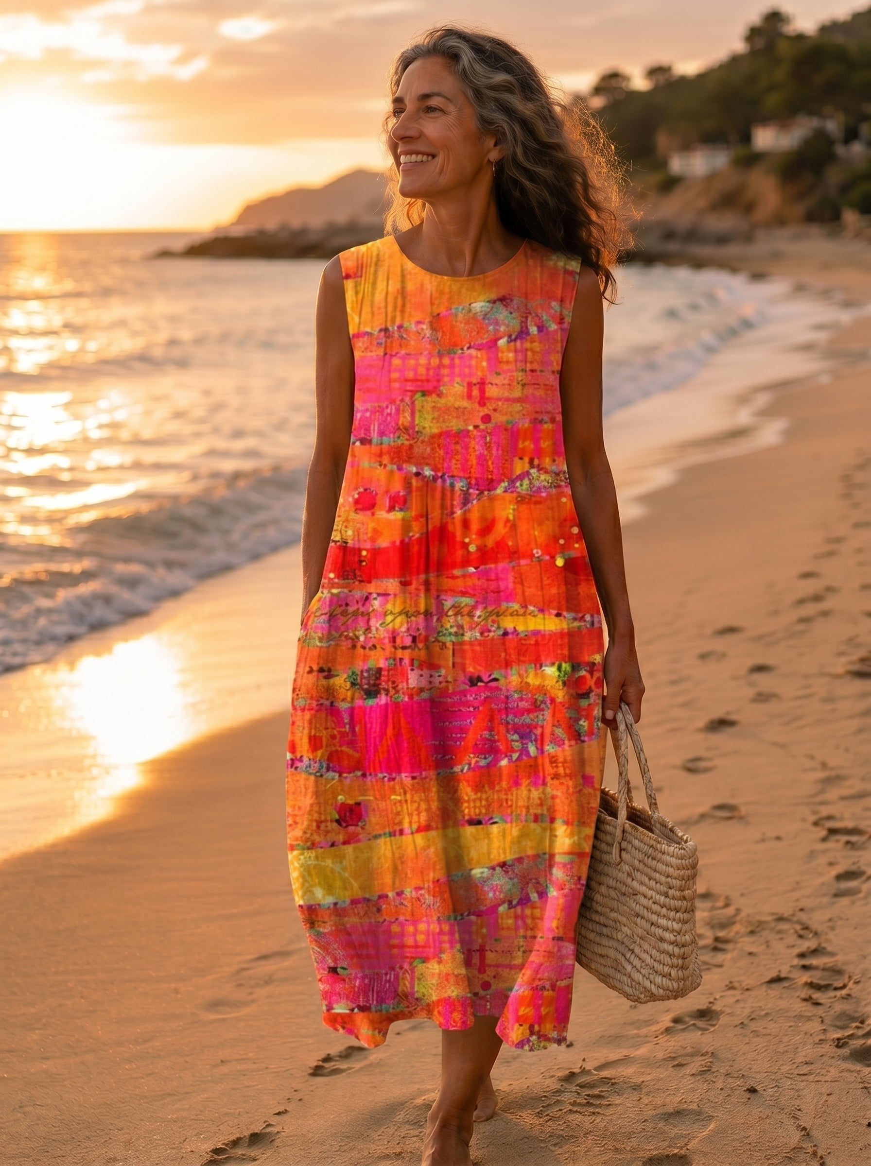 Edith | Casual Summer Midi Dress