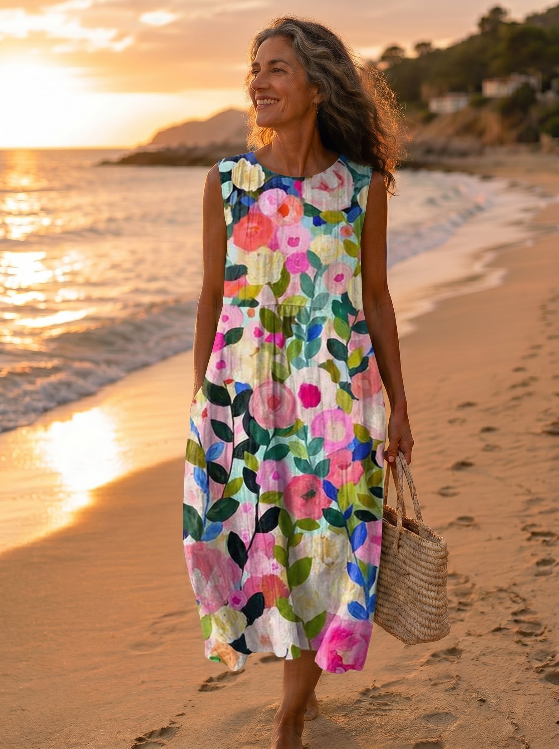 Sigrid | Casual Summer Midi Dress
