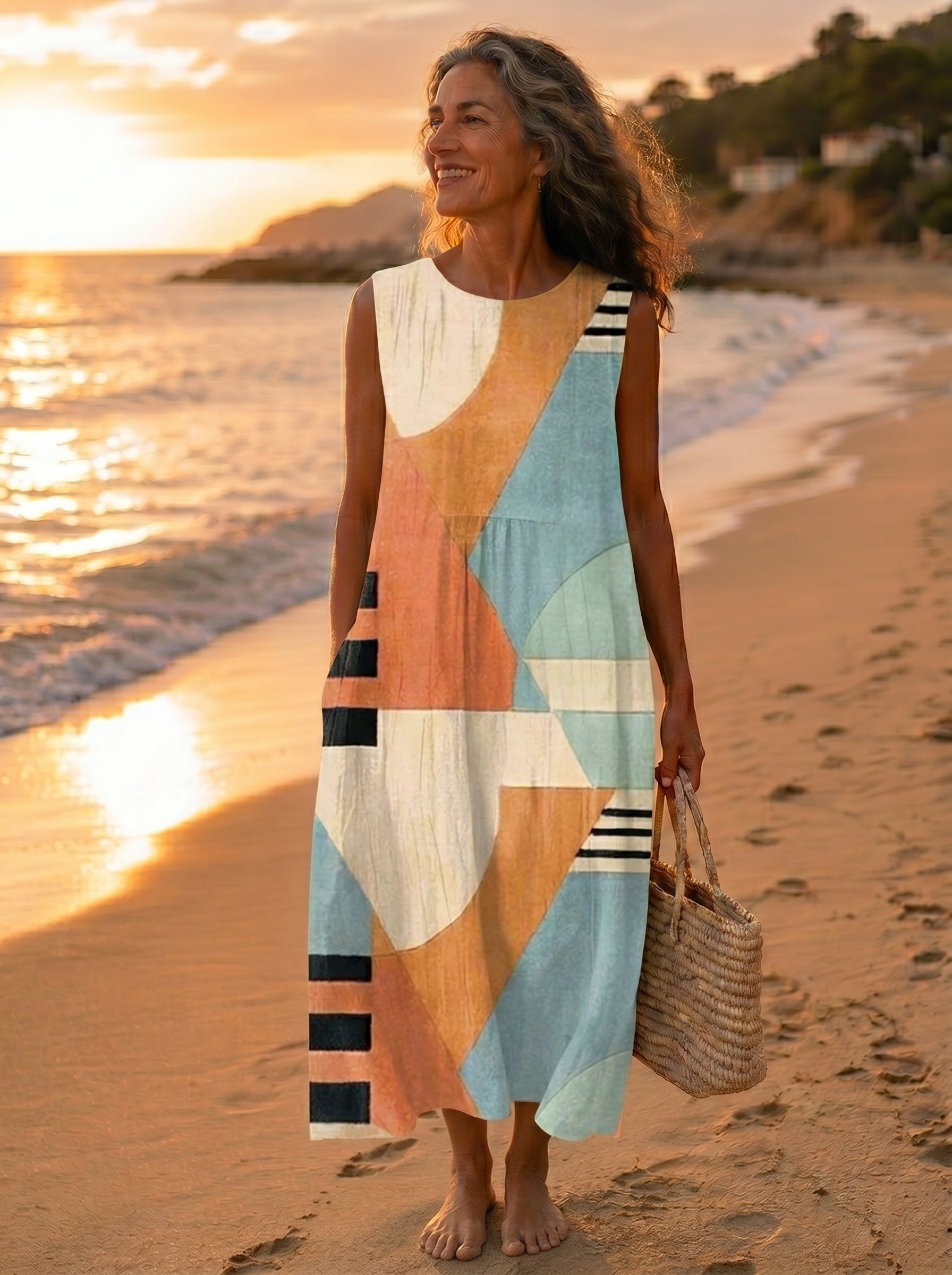 Ingrid | Casual Summer Midi Dress