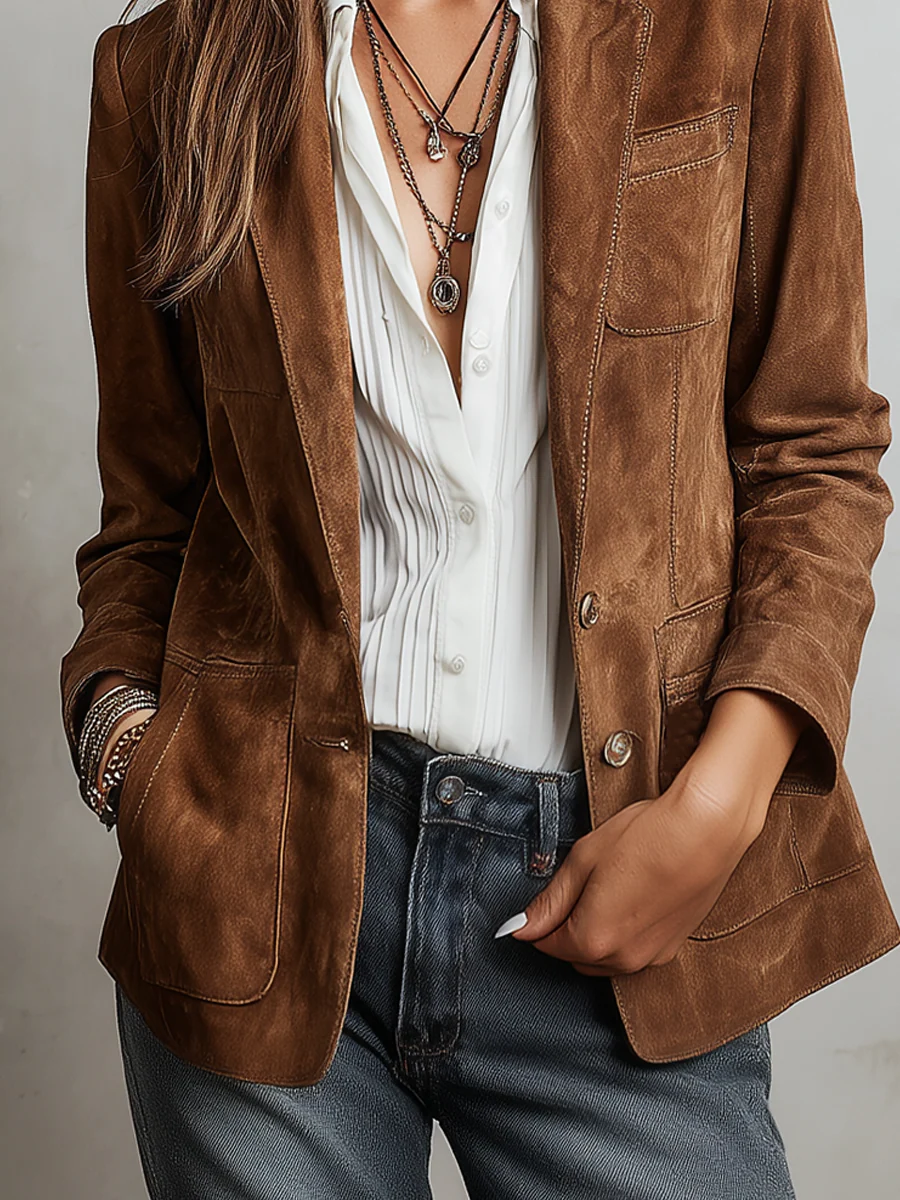 Vintage Brown Blazer
