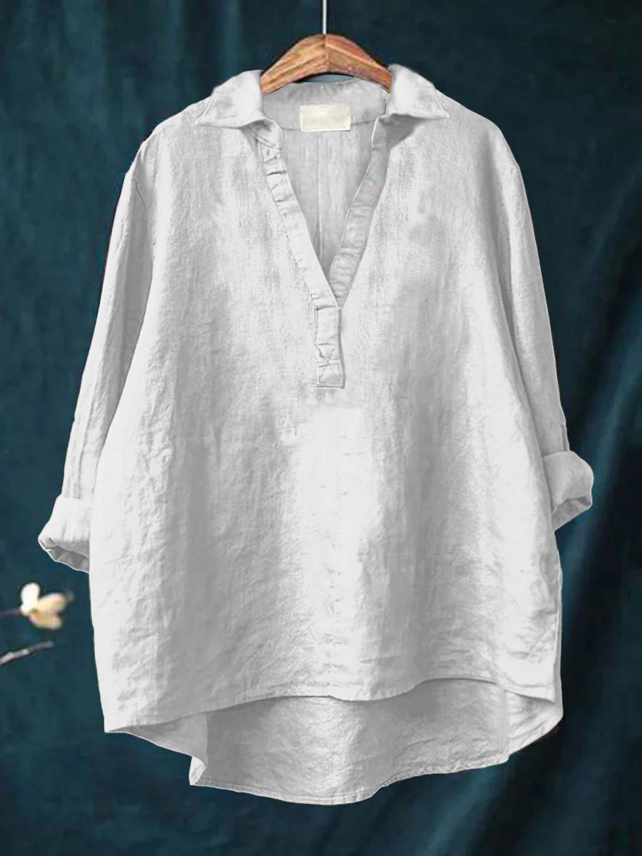 Elegant Breathable Summer Blouse