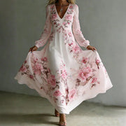 Rachel | Romantic Floral Maxi Dress