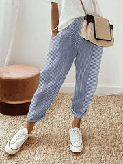 Jennifer | Classic Striped Trousers