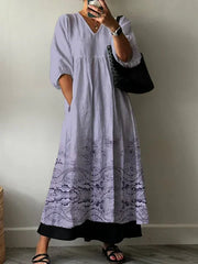 Kelsey | Elegant Printed Dress