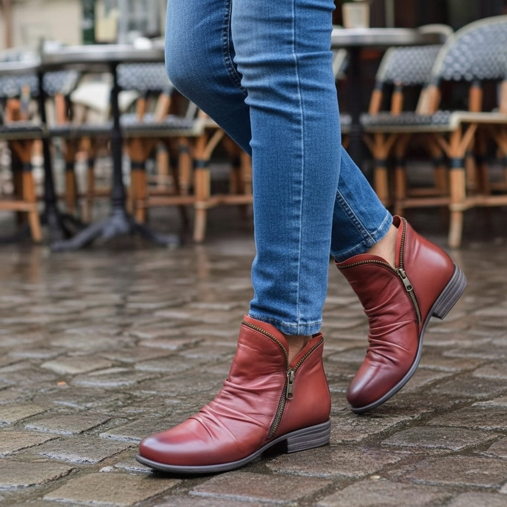 Cara - Elegant Comfort Ankle Boots