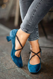 Elegant Strap Court Shoes