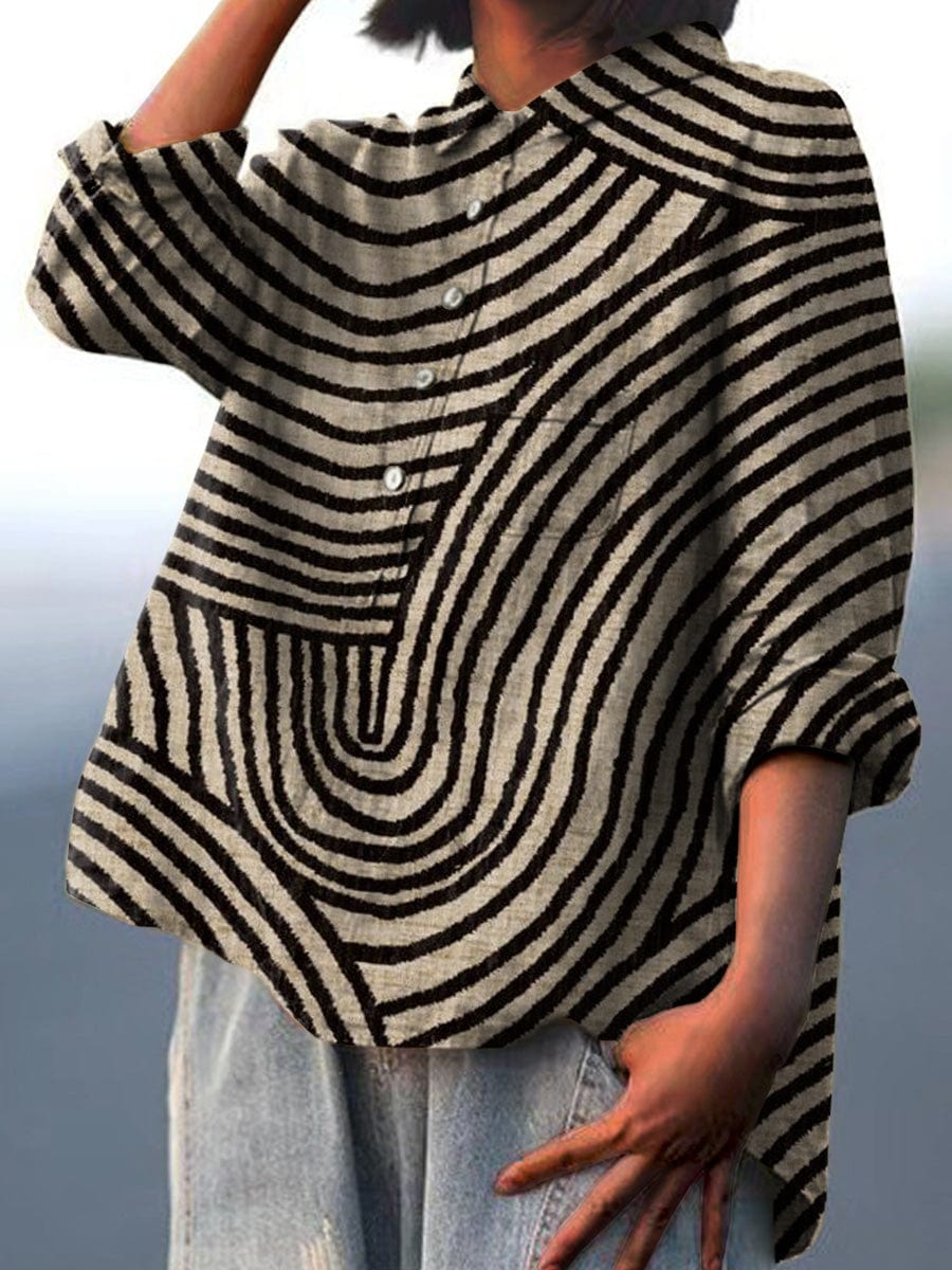 Elegant Breathable Summer Blouse