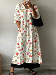Ana | Elegant Printed Dress