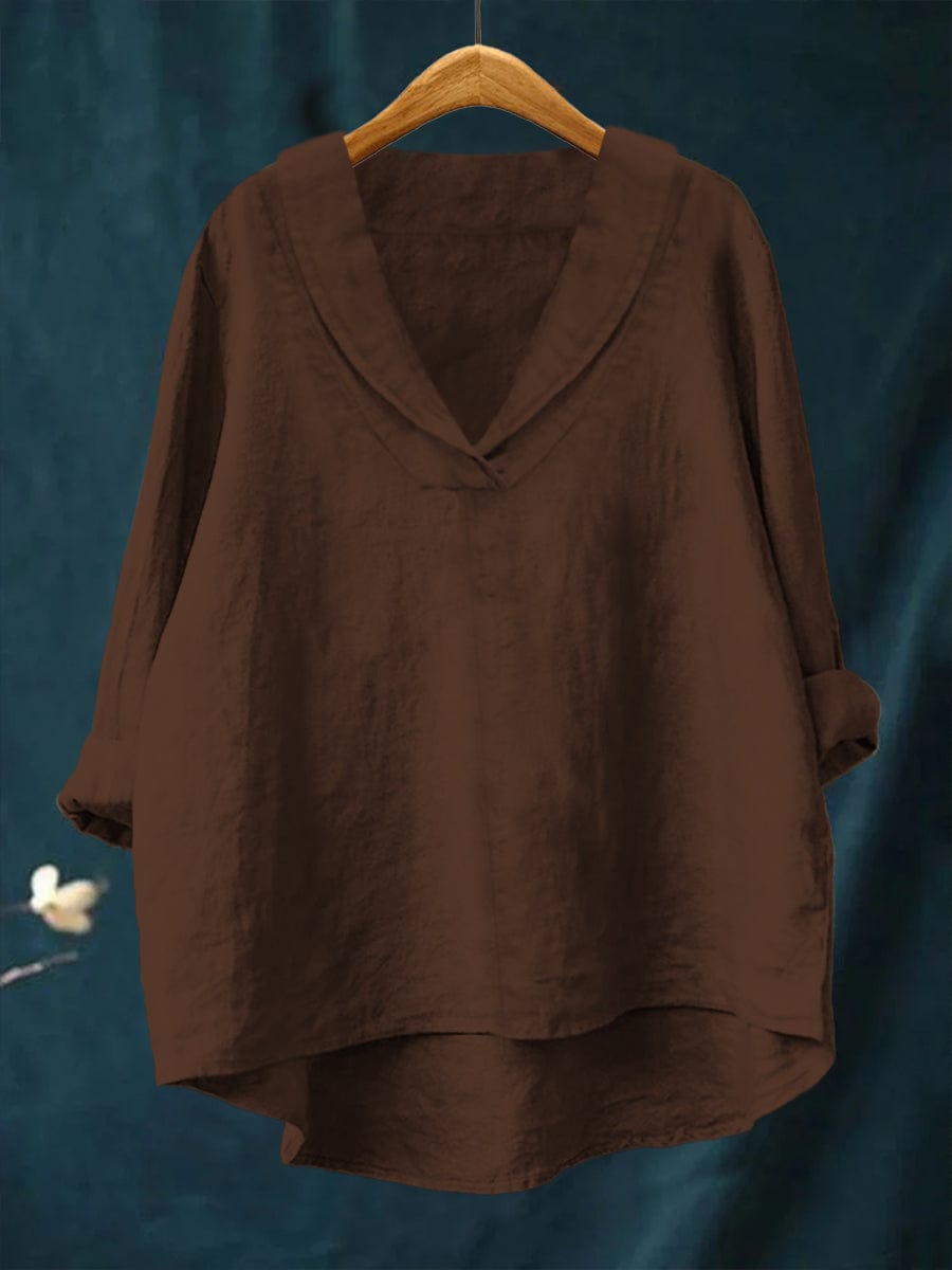 Elegant Breathable Summer Blouse