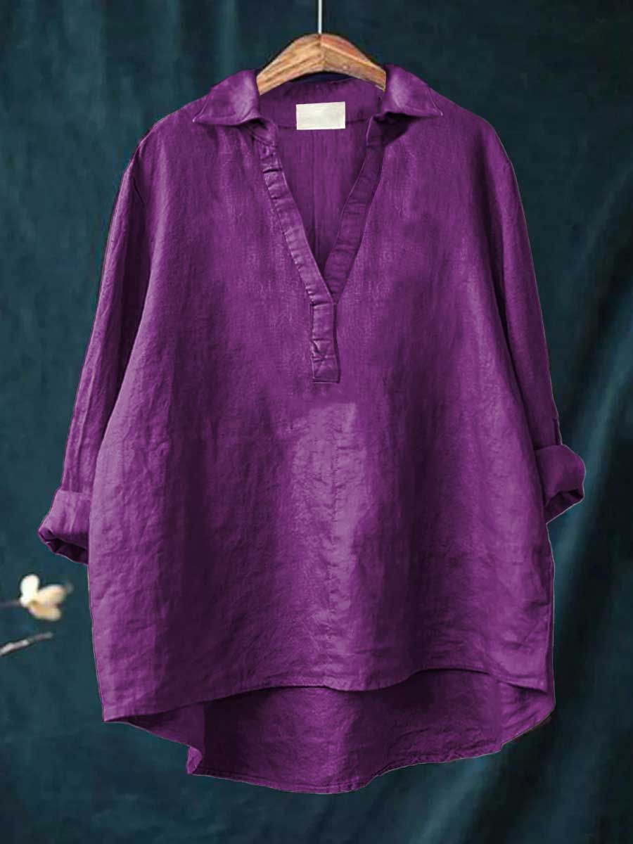 Elegant Breathable Summer Blouse