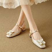Eloise – Elegant Women's Shoes with Floral Detail