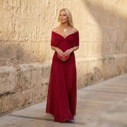 Macy | Elegant Red Dress