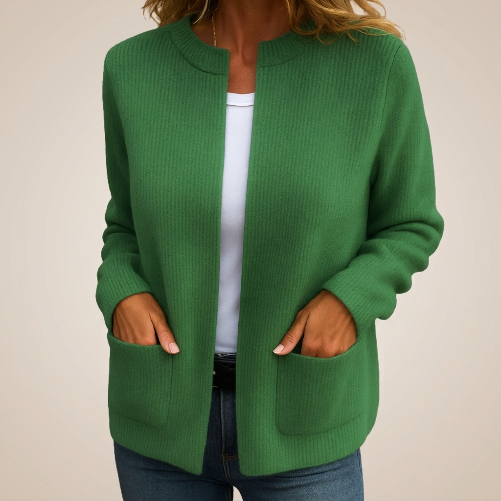 Annika - Cozy Cardigan with Deep Pockets