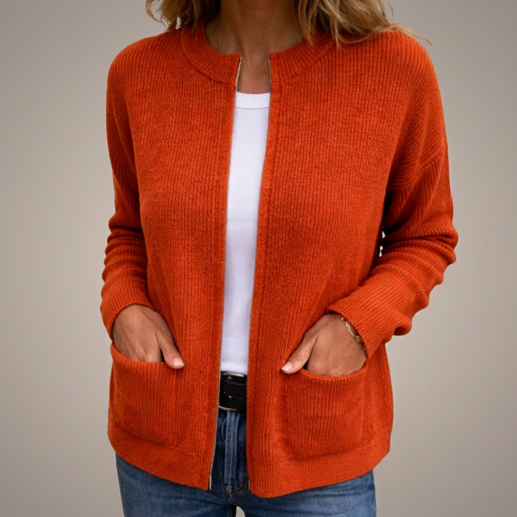 Annika - Cozy Cardigan with Deep Pockets