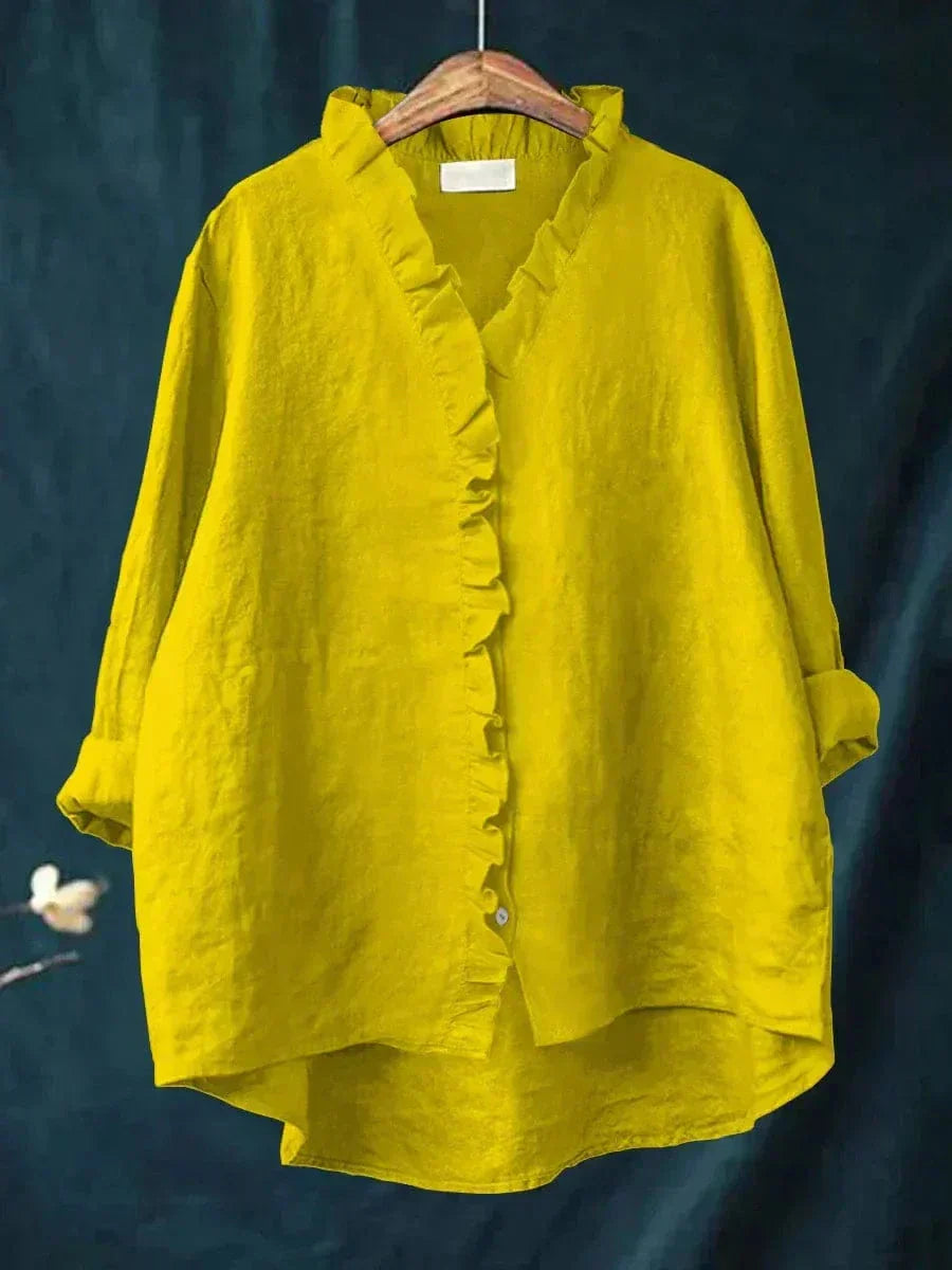 Elegant Breathable Summer Blouse