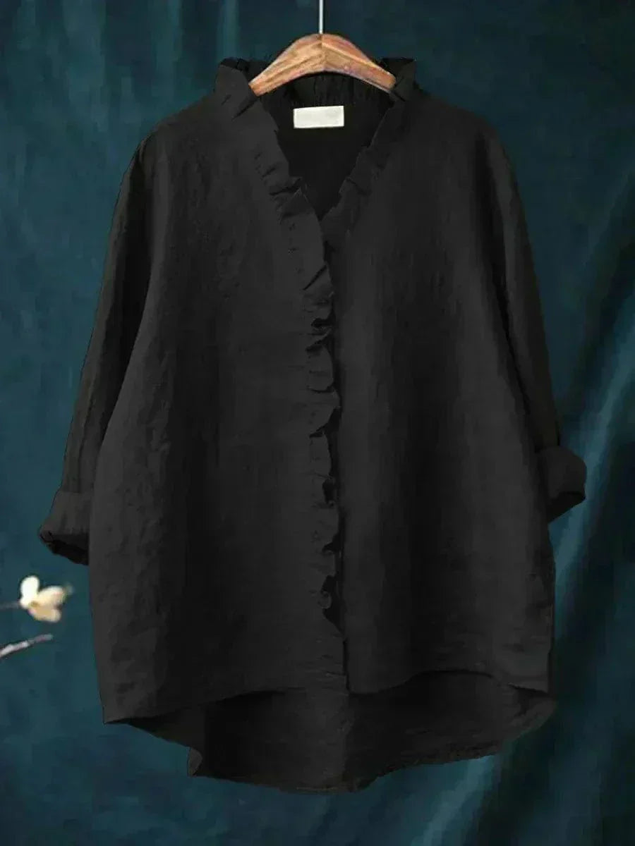 Elegant Breathable Summer Blouse